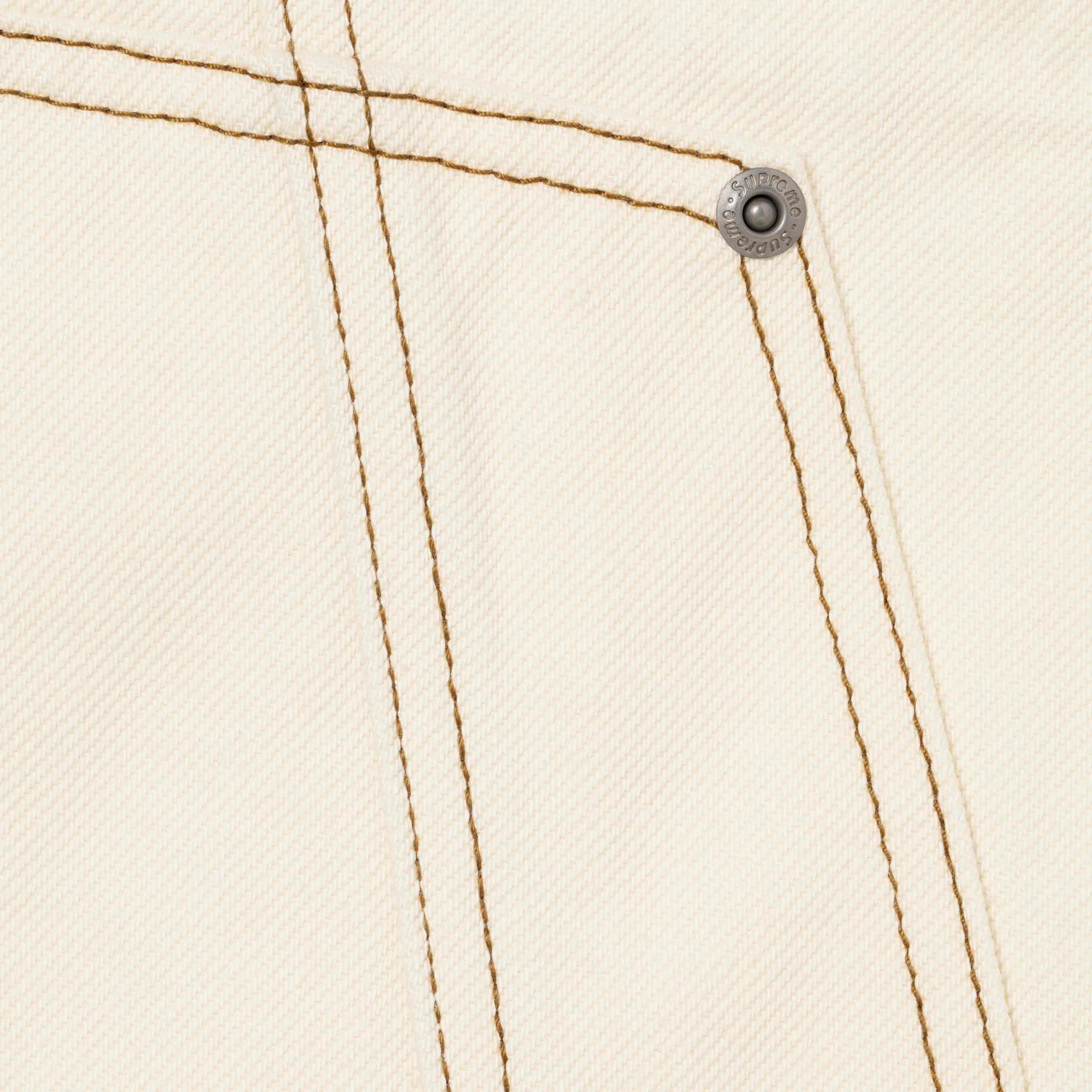 Contrast Stitch Double Knee Painter Jean view 8